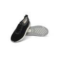 Sneakers - Leather, Microfibre & Rubber Soles Lace-Ups
