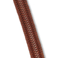 Belt - Braided Leather & Silver Buckle