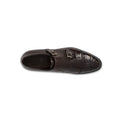 Double Monks Plain Colour Alligator