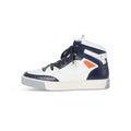 Sneakers - Leather & Rubber Soles Lace-Ups