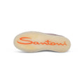 Sneakers - Suede & Transparent Rubber Soles Lace-Ups
