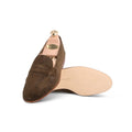 Unlined loafers - PADSTOW Baby Calf Suede & Leather Soles + Apron