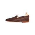Unlined loafers - PADSTOW Baby Calf Suede & Leather Soles + Apron