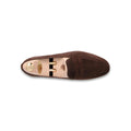 Unlined loafers - PADSTOW Baby Calf Suede & Leather Soles + Apron