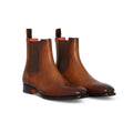 Chelsea Boots - Patinated Leather & Bimaterial Soles