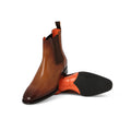 Chelsea Boots - Patinated Leather & Bimaterial Soles