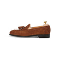 Tassel Loafers - BELGRAVIA Snuff Suede & Leather Soles + Apron