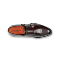 Double Monks - CARTER Polished Leather & Bimaterial Soles