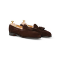 Tassel Loafers - BELGRAVIA Snuff Suede & Leather Soles + Apron
