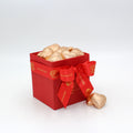 Mini Cube with Gianduia Hearts Red