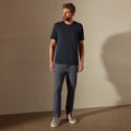T-Shirt – Luxe Lotus Jersey Cotton Crew Neck Short Sleeves