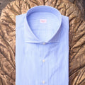 Shirt - Striped Cotton Single Cuff Regular Fit