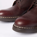 Boots – HÊTRE Grained Leather & Ravel Rubber Soles Lace-Ups + Sheepskin Lined