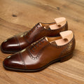 Oxfords – SAINT JAMES II Calf Leather & Single Leather Soles Lace-Ups