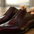 Derbies – STAMFORD Hatch Grain Calf Leather & Single Rubber Wensum Soles Lace-Ups + Apron