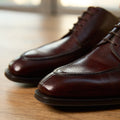 Derbies – STAMFORD Hatch Grain Calf Leather & Single Rubber Wensum Soles Lace-Ups + Apron
