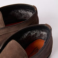 Desert Boots - Suede & Thick Rubber Soles + Apron, Fur-Lined