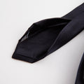 Tie – Silk Seven-Fold With Inner Pocket + Red Heart Pendant