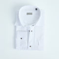 Shirt – Linen Single Cuff Decorative Snap buttons