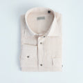 Shirt – Linen Single Cuff Decorative Snap buttons