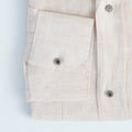 Shirt – Linen Single Cuff Decorative Snap buttons