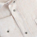 Shirt – Linen Single Cuff Decorative Snap buttons