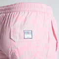 Swim Shorts – MADEIRA AIRSTOP Textured Seersucker Striped Pattern Microfiber-100780323