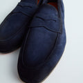 Penny Loafers – CARLO Suede & Thin Leather Soles + Apron--100782694