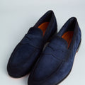 Penny Loafers – CARLO Suede & Thin Leather Soles + Apron--100782694