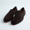 Penny Loafers – CARLO Suede & Thin Leather Soles + Apron--100782694