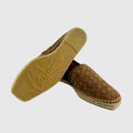 Espadrilles – PORTO Braided Cowhide Leather (Suede), Sheepskin leather & Rubber Soles