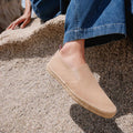 Espadrilles - JOEL Organic Cotton, Sheepskin leather & Rubber Soles
