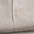 Shirt – Linen Single Cuff, Button-Down Under, Open Collar