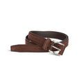 Belt - Suede & Silver Buckle