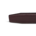Belt - Smooth Leather & Silver Buckle