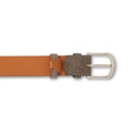 Belt - Calf Suede & Silver Buckle