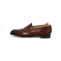 Loafers - WINCHELSEA Dark Oak Calf loafers with apron Leather & Leather Soles
