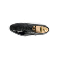 Oxfords - LADBROKE Black Patent Leather & Leather Soles Lace-Ups