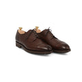 Derbies - ELMSLEY Walnut Grained Leather & Rubber Soles Lace-Ups