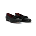 Opera pump - EDINBURGH Leather & Leather Soles + Bow