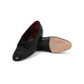 Opera pump - EDINBURGH Leather & Leather Soles + Bow
