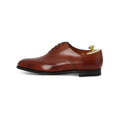 Oxfords - LADBROKE Chestnut Calf Leather & Leather Soles Lace-Ups
