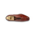 Oxfords - LADBROKE Chestnut Calf Leather & Leather Soles Lace-Ups