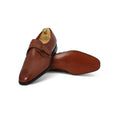 Single Monks - MAC MILLAN Burnt Pine Calf Leather & Leather Soles
