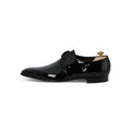Derbies - HOLBORN Patinated Black Leather & Leather Soles