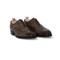 Oxfords - INVERNESS Calf Leather & Leather Soles Lace-Ups