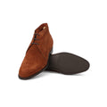 Chukka Boots - SHANKLIN Unlined Suede & Rubber Soles Lace-Ups