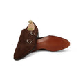 Double Monks - WESTMINSTER Mink Suede & Leather Soles