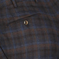 Pants Bi-Colour Checked Patterns Flannel
