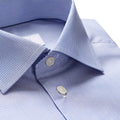 Navy Striped Poplin Shirt